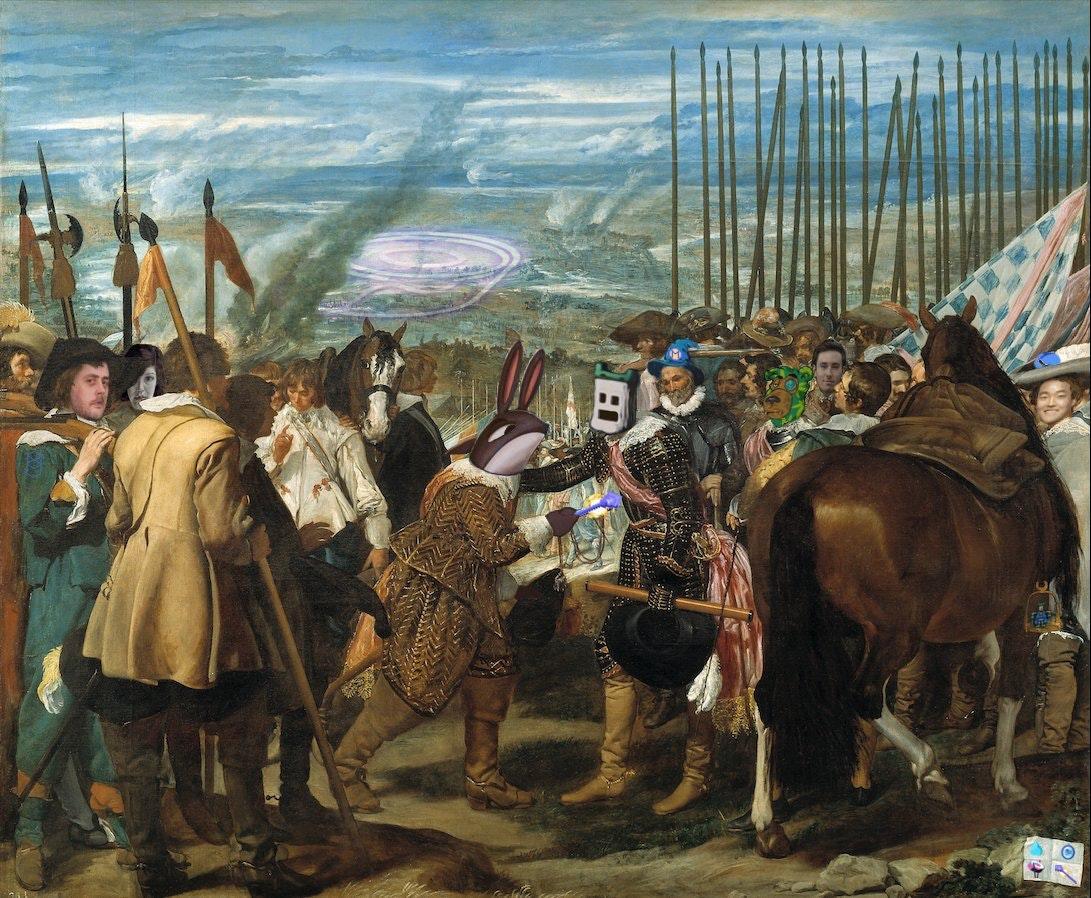 Dani와 Andre가 함께 걸을 때, 그들은 DeFi의 레고 죽음의 별을 조립하고 있다