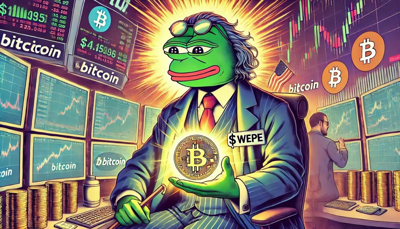 2025 年市场焦点新青蛙币预售　Wall Street Pepe 十日筹集 2,500 万美元