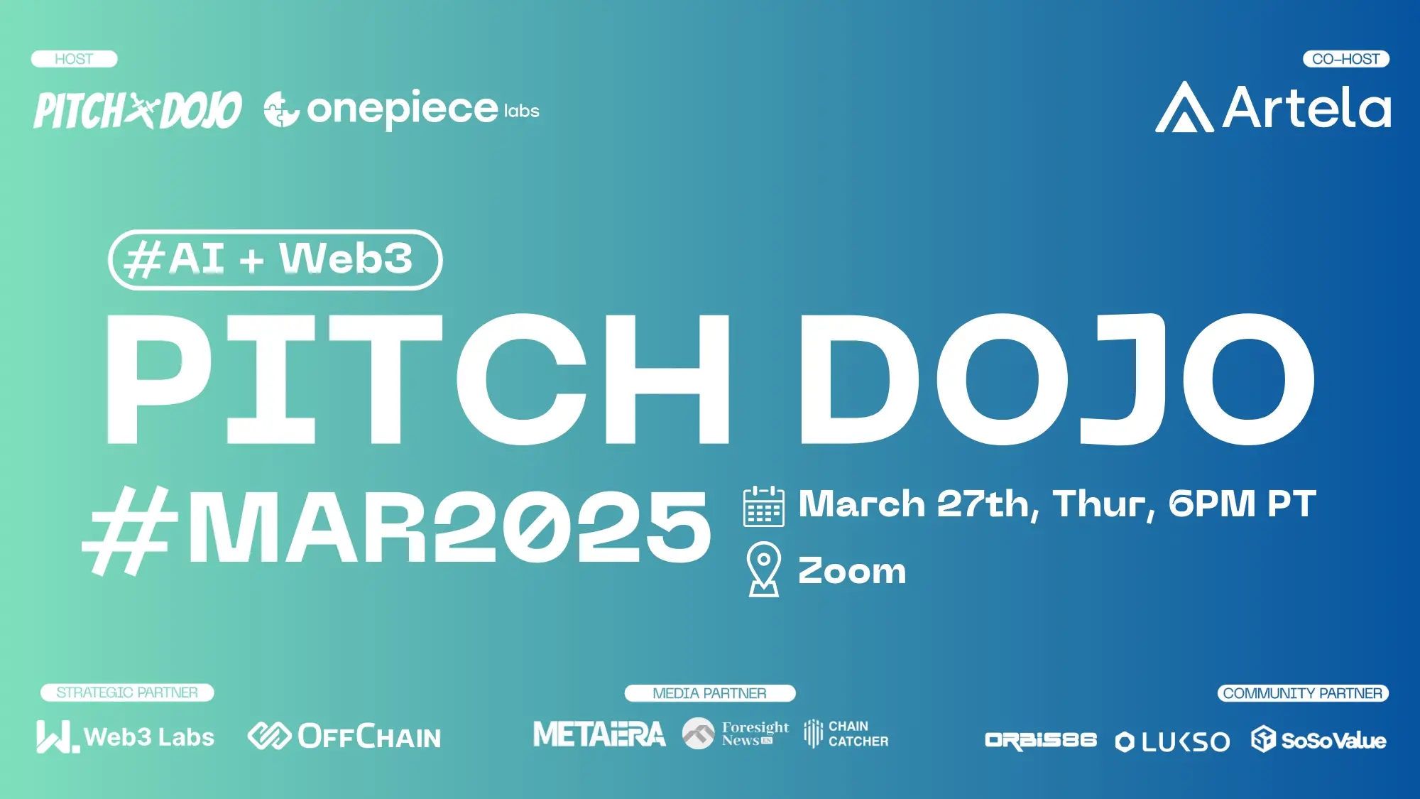 Pitch Dojo #MAR202: When Vision Collides with Disruption