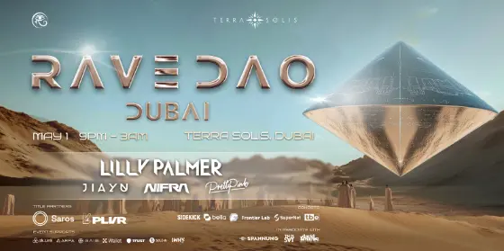 RaveDAO will collaborate with Tomorrowland's Terra Solis to host the "Techno Awakening Night" event during Token2049