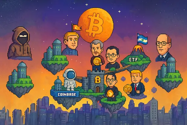 두 판의 피자에서 대자산으로: 비트코인 16년의 부상 과정에서 27명의 주요 추진력을 정리하다