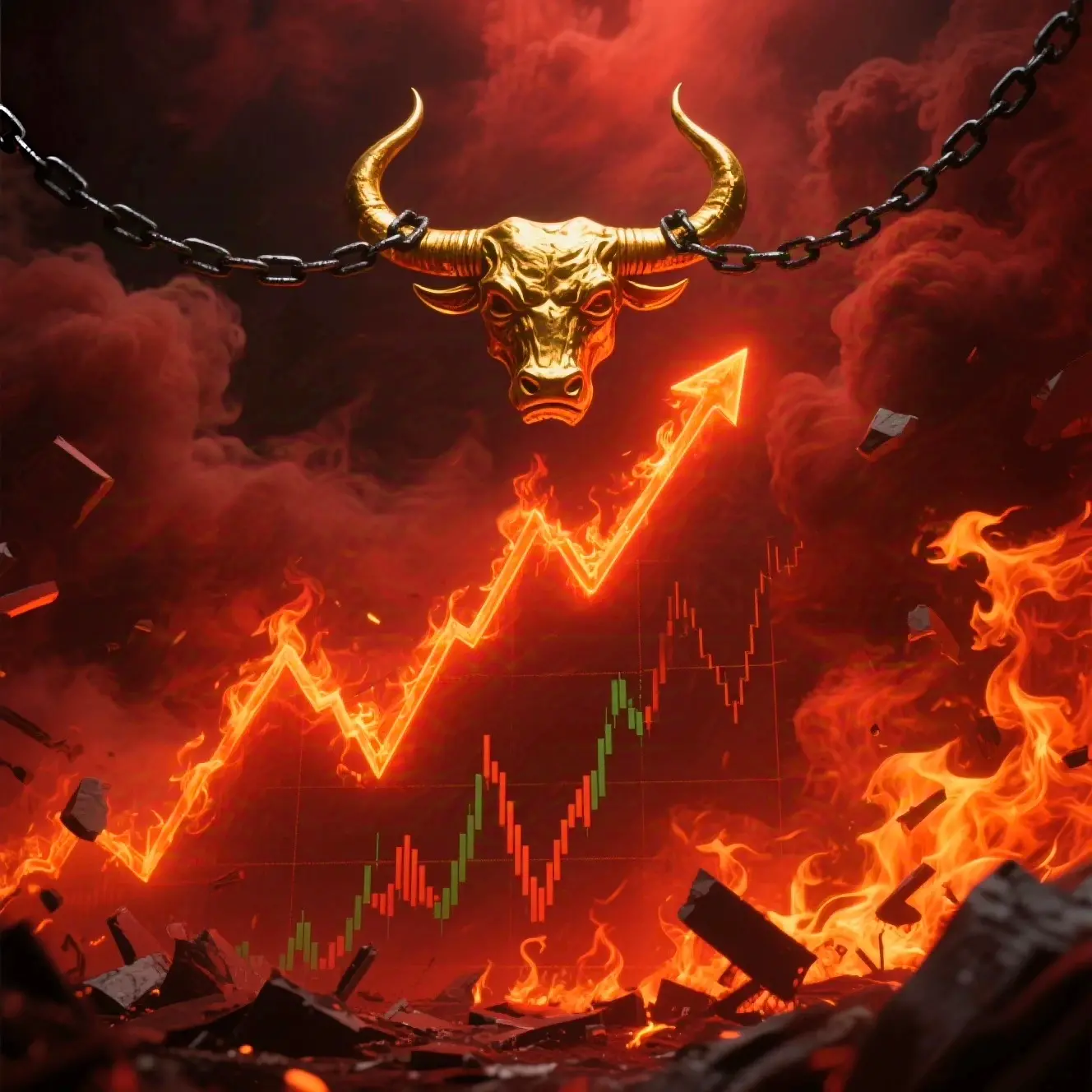 Gamblers on the left, traders on the right: Revelations of gains and losses in a hellish bull market