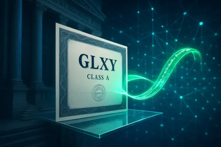 “股票上鏈”步入新時代，Galaxy 推出首個原生美股代幣