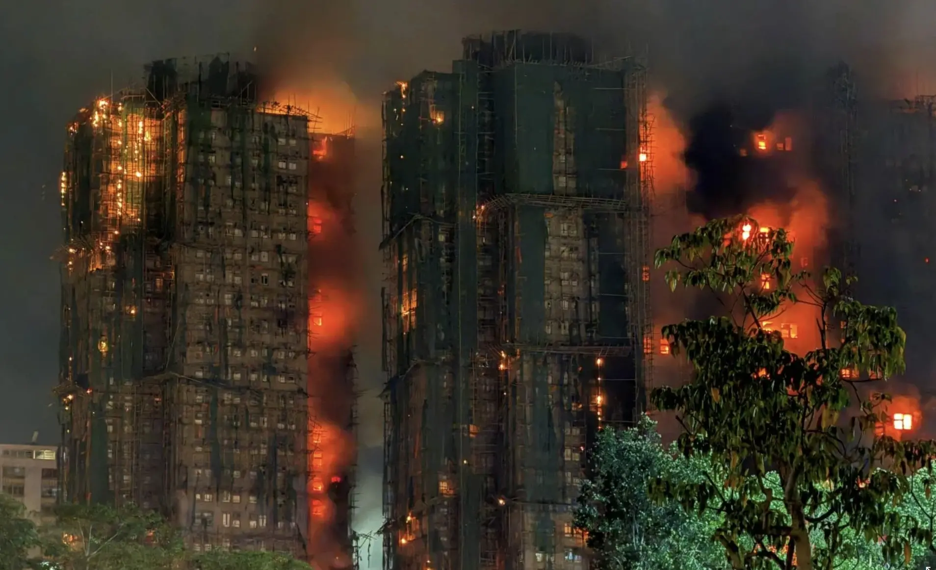 香港の火災事件における暗号企業の動向