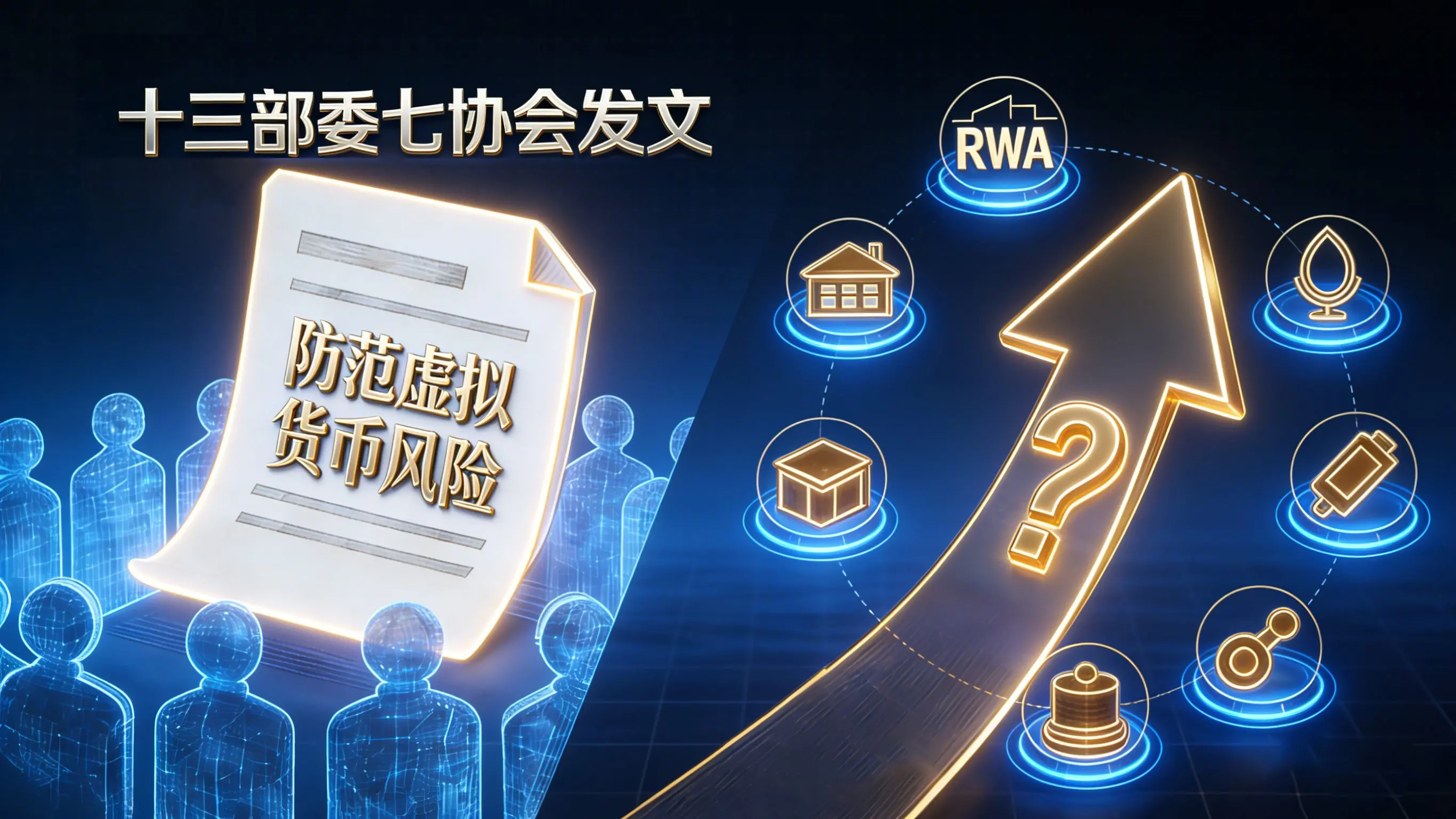 十三部委七协会が仮想通貨リスク防止に関する文書を発表、RWAの行く先はどこか？