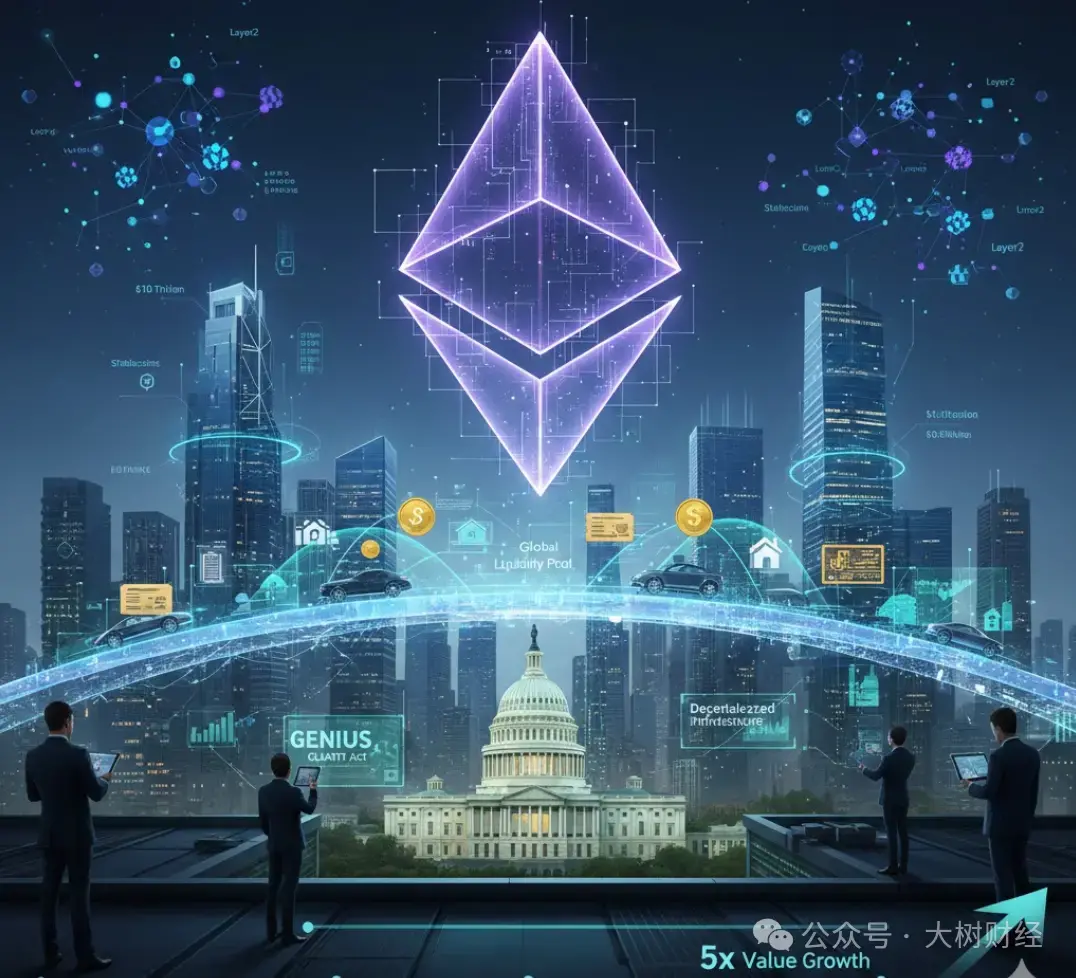 以太坊的"互聯網時刻":當華爾街巨頭重注十年布局