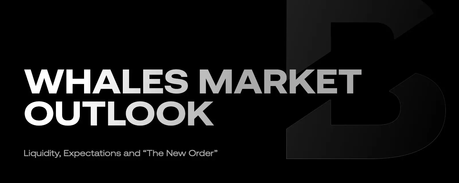 2026 매크로 예측: 유동성, 기대 및 새로운 질서