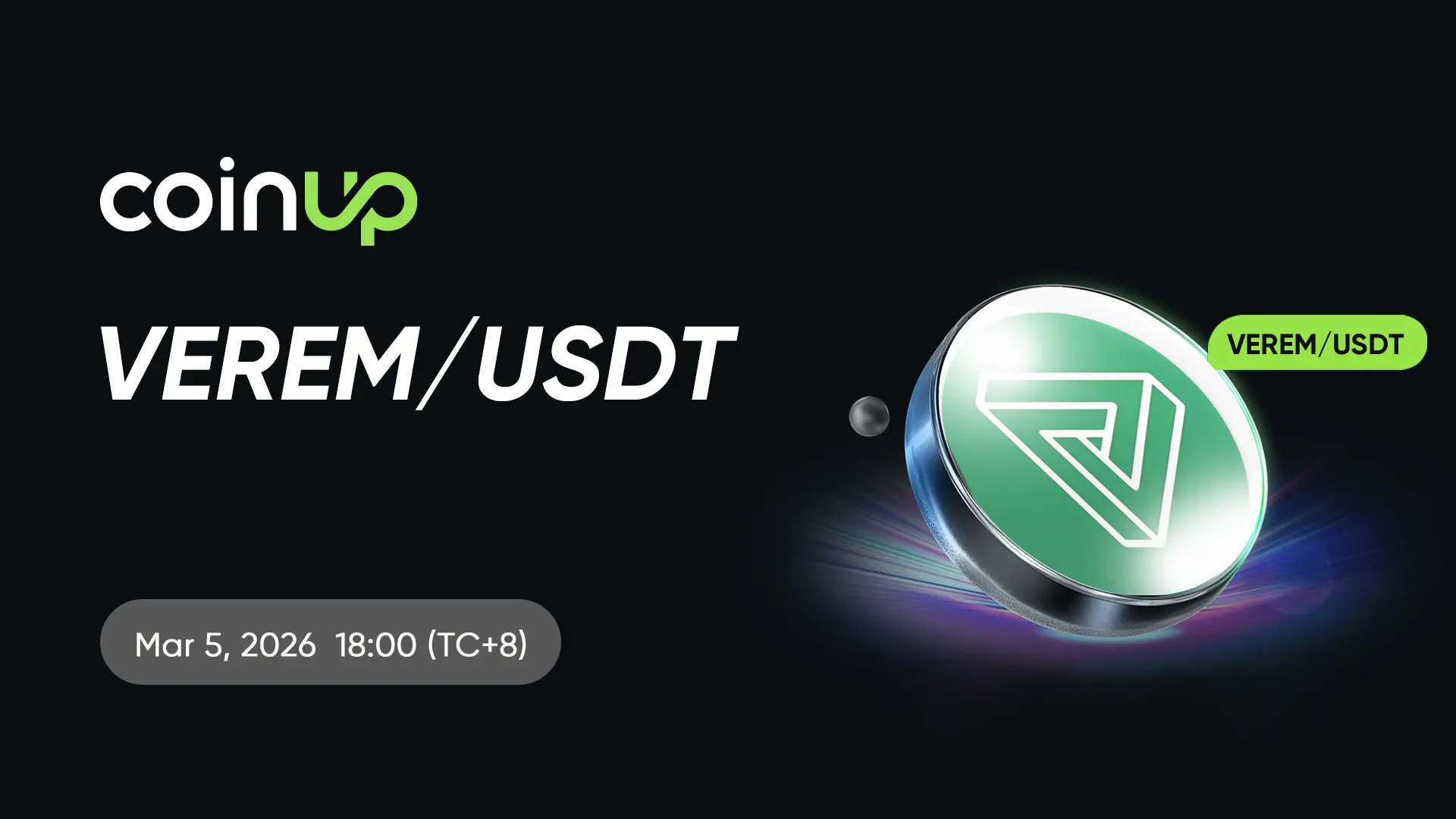 CoinUp 上線 VEREM，拓展真實世界資產（RWA）生態版圖