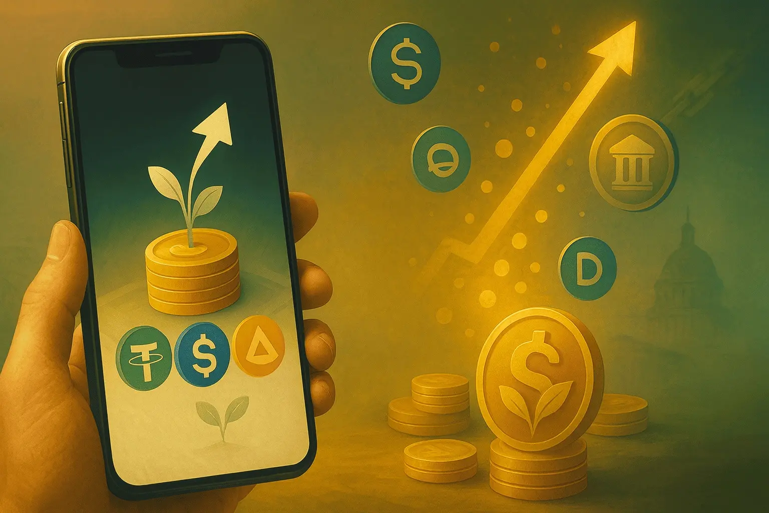 链上收益全景：从计息稳定币到加密信用产品的演进