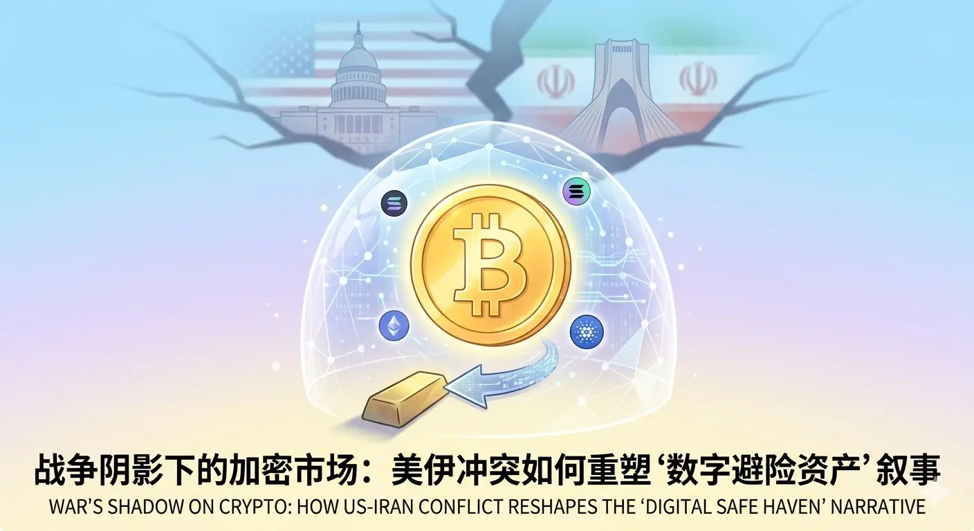 전쟁의 그림자 아래의 암호화 시장: 미-이란 갈등이 "디지털 안전 자산" 내러티브를 어떻게 재구성하는가