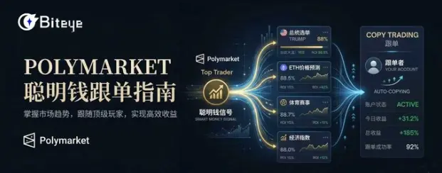 Polymarket 聪明钱跟单指南:从筛选地址到实操避坑,一篇说透