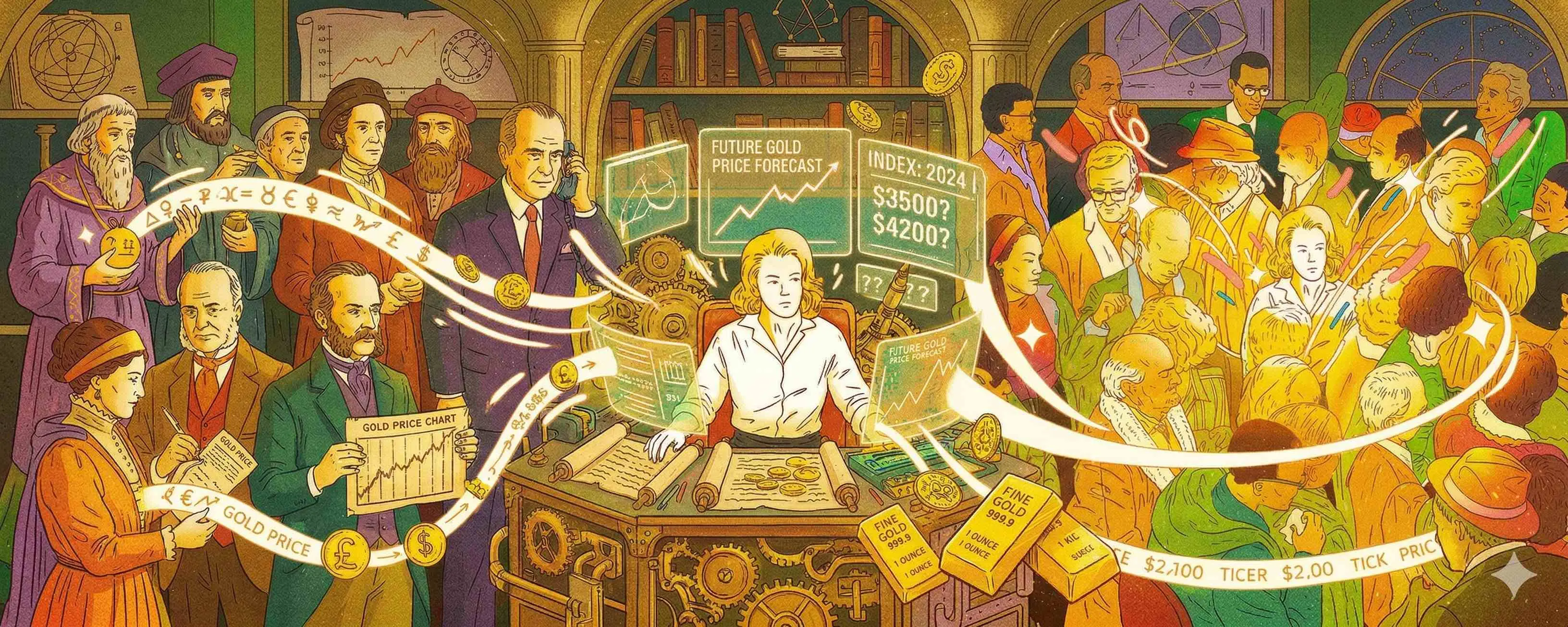 역사상 금 가격을 가장 정확하게 예측한 사람들을 모두 모은다면 미래의 금 가격을 예측할 수 있을까? 나는 10년 동안 금에 대한 가장 정확한 분석을 정리했다